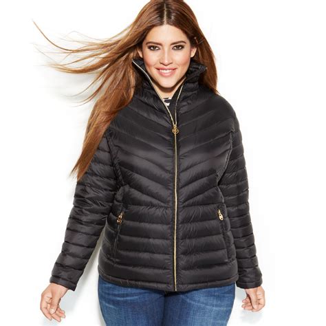 michael kors quilted packable down jacket|michael kors packable puffer jacket.